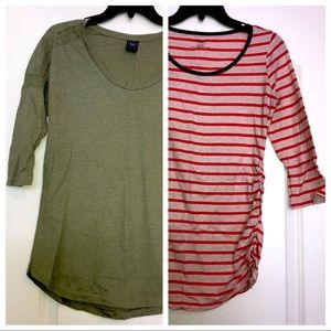 Three-quarter sleeve Maternity Tops GAP/Motherhood